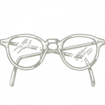 Digital Advertising Icon - Eyeglasses